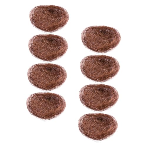 COLLBATH 8 Stück Simulierte Vogelnest -Ornamente gefälscht Gartenvogel-Ornamente Künstliche Vogelnester Vögel brüten Nest dekorative Vogelnester Vogelnest Wohnkultur -Seide Kaffee COLLBATH 8 Stück Simulierte Vogelnest -Ornamente gefälscht Gartenvogel-Ornamente Künstliche Vogelnester Vögel brüten Nest dekorative Vogelnester Vogelnest Wohnkultur -Seide Kaffee von COLLBATH