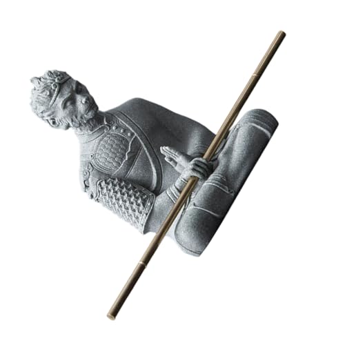 COLLBATH Aquarium Buddha Statue Aquarium Buddha Dekoration „Miniatur Landschaftsornament“ Harz Statue Für Aquarien Massives Ornament Harz Ornament Unterwasser Dekor von COLLBATH