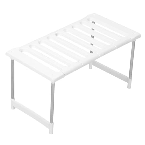 COLLBATH Ausziehbarer Edelstahl Ofenständer Küchenregal mit Verstellbarer und Stabiler Konstruktion Multifunktionaler Herd und Mikrowellenhalter für Arbeitsplatte und Spüle Platzsparender von COLLBATH