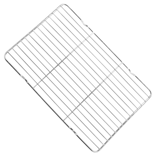 COLLBATH Backen Kühlgestell Backgitter Kühlregal Backen Backroste Zur Verwendung Im Ofen Mit Pfanne Rechteckiger Ofenrost Öl-speiseöl-tropffilter Kühlregal Aus Draht Silver Rostfreier Stahl COLLBATH Backen Kühlgestell Backgitter Kühlregal Backen Backroste Zur Verwendung Im Ofen Mit Pfanne Rechteckiger Ofenrost Öl-speiseöl-tropffilter Kühlregal Aus Draht Silver Rostfreier Stahl von COLLBATH