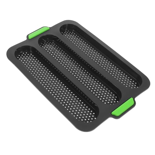 COLLBATH Backform Mit Fächern Antihaft Brotbackform Für Französische Brote Und Hot Dogs Für Professionelle Backergebnisse Und Einfache Handhabung von COLLBATH