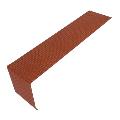 COLLBATH Bambusmattenmatte Esszimmertisch-Schutzpolster Bambusläufer Tee Tischsets Tischdeckenschutz Tischdecke aus Bambus Bechermatte aus Bambus Bambusteppich Light Brown von COLLBATH