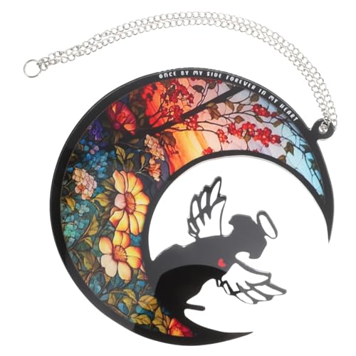 COLLBATH Hundeornament Sonnenfänger Acryl Gedenkornament Mit Flügeln Für Fenster Dekoration Für Haustiere COLLBATH Hundeornament Sonnenfänger Acryl Gedenkornament Mit Flügeln Für Fenster Dekoration Für Haustiere von COLLBATH