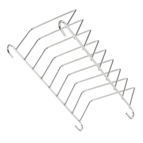 COLLBATH Brotregal Zubehör Toastregal Aus Stahl Für Fritteusen Zubehör Kühlregal Grillplatte Fritteusen Zubehör Toastregal Heißluftfritteuse Heißluftfritteusen Zubehör Toasthalter von COLLBATH