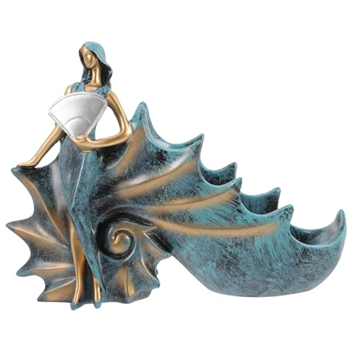 COLLBATH Weinregal Aus Kunstharz Im Design „Conch Girl“ Für Haushalt Aufbewahrungsständer Für Weinflaschen Moderner Weinhalter COLLBATH Weinregal Aus Kunstharz Im Design „Conch Girl“ Für Haushalt Aufbewahrungsständer Für Weinflaschen Moderner Weinhalter von COLLBATH
