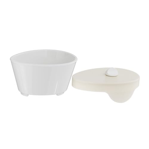 COLLBATH Dampfschachtel Reiskocher Ei-Dämpfblech asiatischer Dampfer Mehrzweck-Dampftopf Dampfhalter Dampfkorb für die Küche Behälter für gekochten Reis Fischdampfer Dampfgarer Keramik Weiß COLLBATH Dampfschachtel Reiskocher Ei-Dämpfblech asiatischer Dampfer Mehrzweck-Dampftopf Dampfhalter Dampfkorb für die Küche Behälter für gekochten Reis Fischdampfer Dampfgarer Keramik Weiß von COLLBATH