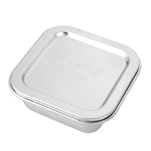 COLLBATH Edelstahl Butterdose mit Deckel Rechteckige Aufbewahrungsbox für Rindertalg Rostfrei Große Butter Crisper für Kühlschrankfrische Langlebig und Hygienisch von COLLBATH