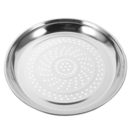 COLLBATH Edelstahl Dampfgarer Einsatz Steaming Dish mit Löchern Rostfreier Steamer Rack für Wok Nährstoffschonend Kratzfest Vielseitig Einsetzbar zum Dämpfen von Gemüse Fisch Bun und Eiern COLLBATH Edelstahl Dampfgarer Einsatz Steaming Dish mit Löchern Rostfreier Steamer Rack für Wok Nährstoffschonend Kratzfest Vielseitig Einsetzbar zum Dämpfen von Gemüse Fisch Bun und Eiern von COLLBATH