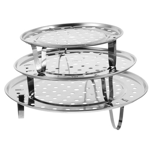 COLLBATH Edelstahl Dampfgarer Einsatz mit Löchern Verstärkter Steamer Rack Langlebig Leicht zu Reinigen für Gemüse und Brot Dampfgaren COLLBATH Edelstahl Dampfgarer Einsatz mit Löchern Verstärkter Steamer Rack Langlebig Leicht zu Reinigen für Gemüse und Brot Dampfgaren von COLLBATH