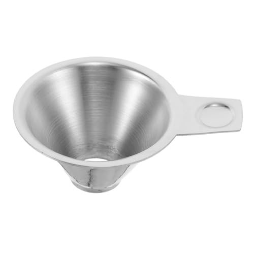 COLLBATH Edelstahl Einmachtrichter mit Breiter Öffnung und Griff Präziser Ausgießer für Einmachgläser und Gewürzflaschen Langlebig Spülmaschinenfest für Küche und Haltbarmachung von COLLBATH