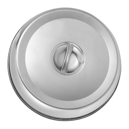 COLLBATH Edelstahl Food Cover mit Griff Runde Steak Dome Abdeckung für Grill und Küche Lebensmittelecht Schmutz Staubgeschützt Vielseitig für Zuhause Restaurant Hotel Geeignet von COLLBATH