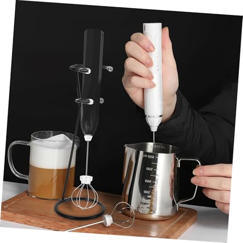 COLLBATH Edelstahl Frother Halter Küchenständer für Milchaufschäumer und Eierquirl Platzsparend Leicht zu Reinigen Elegantes Design für Zuhause und Gastronomie von COLLBATH