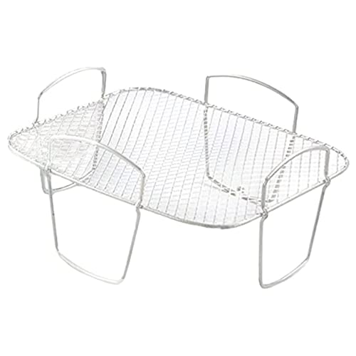 COLLBATH Edelstahl Grillkorb Für Heißluftfritteuse Mit Dampfgestell Und Bratengestell Für Kühlgestell Und Schnellkochtopf Zubehör von COLLBATH