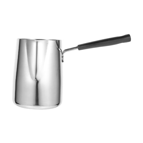 COLLBATH Edelstahl Milchtopf mit Ausgießer Lebensmittelecht Rostfrei Großer Kaffeekocher für Induktionsherde Einfach zu Reinigen als Milch Schokoladenschmelztopf COLLBATH Edelstahl Milchtopf mit Ausgießer Lebensmittelecht Rostfrei Großer Kaffeekocher für Induktionsherde Einfach zu Reinigen als Milch Schokoladenschmelztopf von COLLBATH