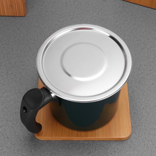 COLLBATH Edelstahl Ölfilterkanne mit Deckel Großer Fassungsvermögen Auslaufsicherer Ölbehälter mit Feinem Sieb für Küche und Restaurant Grün Hitzebeständig und Langlebig COLLBATH Edelstahl Ölfilterkanne mit Deckel Großer Fassungsvermögen Auslaufsicherer Ölbehälter mit Feinem Sieb für Küche und Restaurant Grün Hitzebeständig und Langlebig von COLLBATH