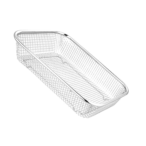 COLLBATH Edelstahlsieb Für Obst Und Gemüse Abtropfkorb Mit Netz Küchenutensilium Für Waschen Und Trocknen von COLLBATH