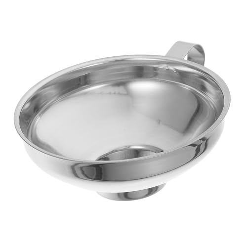 COLLBATH Edelstahl Trichter mit Breiter Öffnung für Einmachgläser Langlebig und Spülmaschinenfest Effizienter Flüssigkeitsfluss zum Abfüllen von Marmelade Salatdressings und Ölen von COLLBATH
