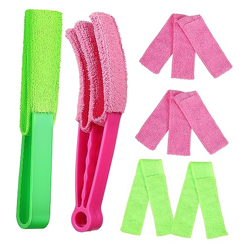 COLLBATH Jalousien Reinigungsset Für Fensterladen Reinigungstool Mit Bürste Und Staubwedel Platzsparend Und Sicher Effektive Reinigung Für Jalousien Für Hause Und Büro von COLLBATH