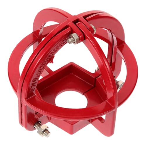 COLLBATH Feuerlöscher Schutzgestell Sprinklerkopf Abdeckung Rot Sprinklerkopf Schutzkorb Ohne Demontage Für Wohn Gewerbegebäude Zuverlässiger Feuerschutz COLLBATH Feuerlöscher Schutzgestell Sprinklerkopf Abdeckung Rot Sprinklerkopf Schutzkorb Ohne Demontage Für Wohn Gewerbegebäude Zuverlässiger Feuerschutz von COLLBATH