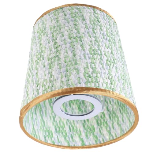 COLLBATH Geflochtener Bunter Lampenschirm aus Pvc stoff Kegelförmig Leichter Stehleuchten ersatz Installieren für Schlafzimmer Wohnzimmer Hotel und Stilvolle Raumdekoration COLLBATH Geflochtener Bunter Lampenschirm aus Pvc stoff Kegelförmig Leichter Stehleuchten ersatz Installieren für Schlafzimmer Wohnzimmer Hotel und Stilvolle Raumdekoration von COLLBATH