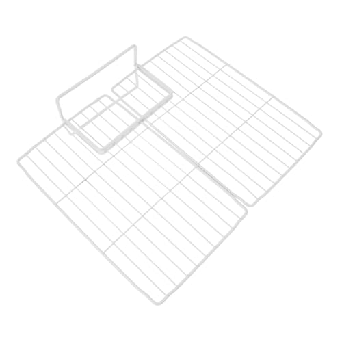 COLLBATH Gefrierschrank Trennwand aus Langlebigem Metall Flexibel Montierbarer Kühlschrank Organizer Stabiles Mesh Regal für Gefriertruhe und Kühlschrank Einfache Installation ohne von COLLBATH