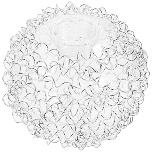 COLLBATH Glaskugel Lampenschirm Ømm aus Aluminiumdraht und Glas Dekorativer Ersatz Lampenschirm für Pendelleuchte für Wohnzimmer Vielseitig Einsetzbar als Decken Tischlampe von COLLBATH