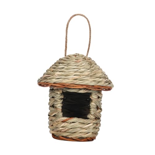 COLLBATH Hängendes aus Naturmaterialien Handgewebtes Langlebiges Vogelhaus für Garten Terrasse und Rasen Exquisites Design mit Starkem Hanfseil Komfortables Wohnumfeld COLLBATH Hängendes aus Naturmaterialien Handgewebtes Langlebiges Vogelhaus für Garten Terrasse und Rasen Exquisites Design mit Starkem Hanfseil Komfortables Wohnumfeld von COLLBATH