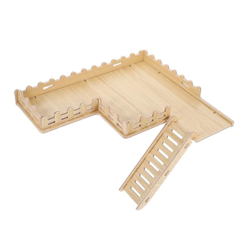 COLLBATH Hamster Käfig aus Holz Zaun für Zwerghamster Kletterspielzeug für Kleine Haustiere Fördert Aktivität und Erkundungsspielraum COLLBATH Hamster Käfig aus Holz Zaun für Zwerghamster Kletterspielzeug für Kleine Haustiere Fördert Aktivität und Erkundungsspielraum von COLLBATH