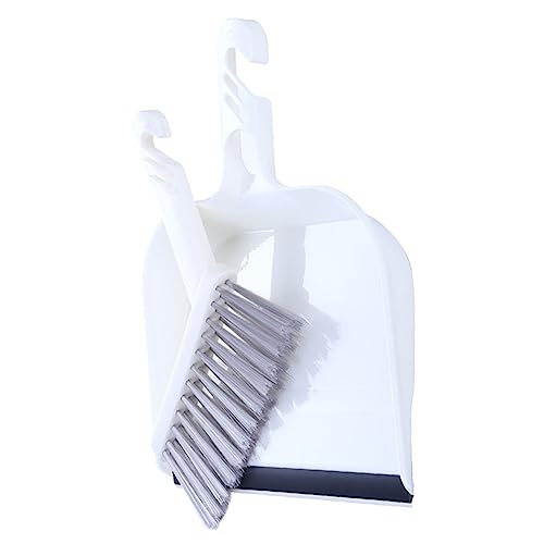 COLLBATH Handfeger mit Kehrschaufel Set Weiß Multifunktionaler Mini Tischbesen Leicht Praktisch für Haushalt Büro und Kindergarten Kompaktes Reinigungsset für Tisch Boden und Bett COLLBATH Handfeger mit Kehrschaufel Set Weiß Multifunktionaler Mini Tischbesen Leicht Praktisch für Haushalt Büro und Kindergarten Kompaktes Reinigungsset für Tisch Boden und Bett von COLLBATH