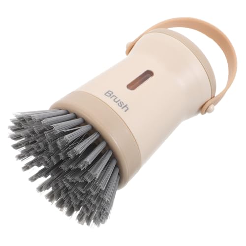 COLLBATH Handheld Geschirrspülbürste mit Seifenspender und Griff Multifunktionale für Töpfe Pfannen und Spülen Cremefarbe für Verschiedene Küchenanwendungen COLLBATH Handheld Geschirrspülbürste mit Seifenspender und Griff Multifunktionale für Töpfe Pfannen und Spülen Cremefarbe für Verschiedene Küchenanwendungen von COLLBATH