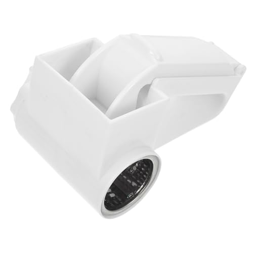 COLLBATH Handlicher Manueller Dreh Käsereibe aus Lebensmittelechtem Edelstahl Sicherer Fingerschutz für Hartkäse Kompakt und Leicht für Küche und Zuhause Einfache Reinigung von COLLBATH