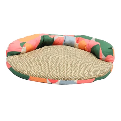 COLLBATH Haustier Kühlmatte Sommerkissen Atmungsaktives Kühlnest für Hunde und Katzen Camouflage Tragbar Waschbar Liegefläche für Heiße COLLBATH Haustier Kühlmatte Sommerkissen Atmungsaktives Kühlnest für Hunde und Katzen Camouflage Tragbar Waschbar Liegefläche für Heiße von COLLBATH