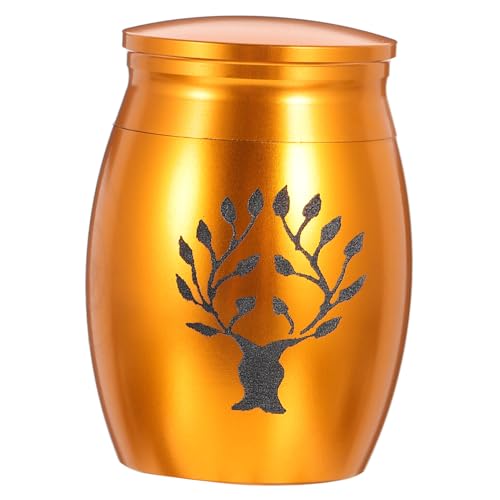 COLLBATH Haustier-urnenbox Haustier-gedenkstätte Edelstahl Haustier-aschenurne Haustier-knochenasche Kann Glatt Sein von COLLBATH