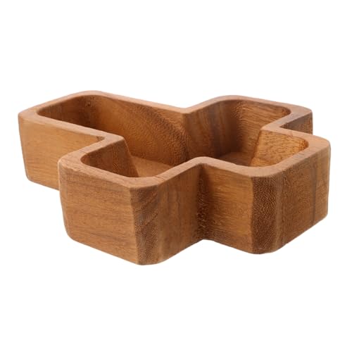 COLLBATH Holztablett Kreuzform Natürliche Snackplatte Nachhaltig Geschliffen Sicher Multifunktional Für Zuhause Küche Rustikaler Servierteller COLLBATH Holztablett Kreuzform Natürliche Snackplatte Nachhaltig Geschliffen Sicher Multifunktional Für Zuhause Küche Rustikaler Servierteller von COLLBATH