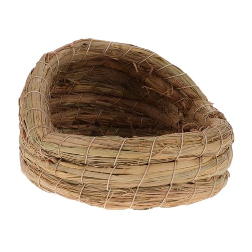 COLLBATH Geflochtenes Hühnernest Aus Stroh Handgewebtes Vogelnest Für Eierlegen Komfortabler Stall Für Kleine Haustiere Langlebige Und Multifunktionale Zuchtbox COLLBATH Geflochtenes Hühnernest Aus Stroh Handgewebtes Vogelnest Für Eierlegen Komfortabler Stall Für Kleine Haustiere Langlebige Und Multifunktionale Zuchtbox von COLLBATH