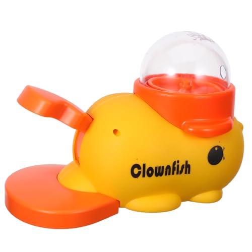 COLLBATH Interaktives Clownfisch Puzzle Drück und Drehmechanismus für Langsame Fütterung Fördert Mentale Stimulation und Gesundes Fressverhalten bei Hunden von COLLBATH