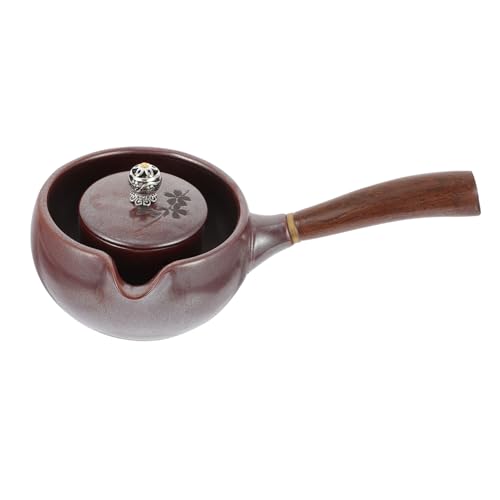 COLLBATH Japanischer Keramik Teekessel mit Seitengriff Vintage mit Integriertem Filter Retro Haushaltsteekessel für Grünen Tee Design Einfach zu Reinigen Bedienen Rot COLLBATH Japanischer Keramik Teekessel mit Seitengriff Vintage mit Integriertem Filter Retro Haushaltsteekessel für Grünen Tee Design Einfach zu Reinigen Bedienen Rot von COLLBATH