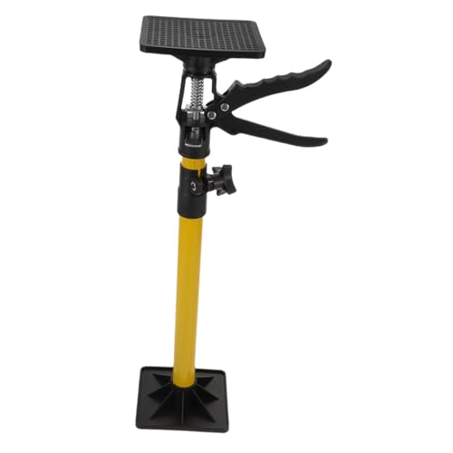 COLLBATH Kabinettslagerklasse Teleskop-Stützstange für Schrankheber Teleskopstange verstellbarer Stützbock Schranklifte zum Einbau von Schränken schrankhalterung Kunststoff Gelb von COLLBATH