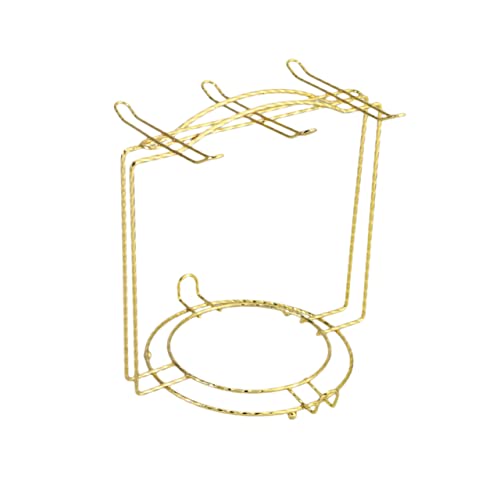 COLLBATH Kaffeetassenhalter und Teller Organizer Spiralförmiger Becherhalter für Platzsparender Küchen und Schrank Organizer Vielseitiger Vertikaler Aufbewahrungsständer von COLLBATH