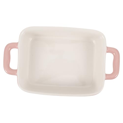 COLLBATH Keramik Backblech für Mikrowelle Rosa Rechteckige Mitteldicke Auflaufform aus Hochwertigem Porzellan Pflegeleichtes Backgeschirr für Kuchen und Aufläufe COLLBATH Keramik Backblech für Mikrowelle Rosa Rechteckige Mitteldicke Auflaufform aus Hochwertigem Porzellan Pflegeleichtes Backgeschirr für Kuchen und Aufläufe von COLLBATH