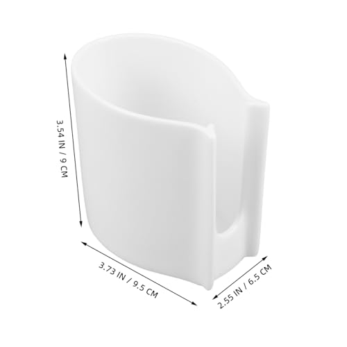 COLLBATH Keramik Besteckhalter Küchenutensilien Organizer Löffelablage Aufbewahrungsbox für Kochlöffel Kaffeelöffel Spatel Küchenarbeitsplatte für Zuhause Hotel von COLLBATH