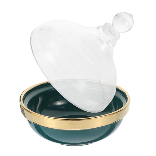 COLLBATH Keramik Dessertschale mit Deckel Kleine Auflaufform für Pudding und Obst Hitzebeständig Vielseitig Verwendbar Spülmaschinengeeignet zum Backen und Servieren zu Hause von COLLBATH