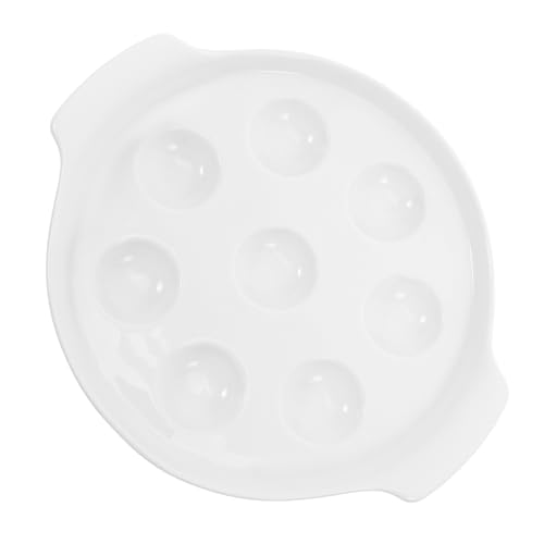 COLLBATH Keramik Escargot Backform Fach mit Griffen Ofenfest Schneckenform für Meeresfrüchte Pilze Aufläufe Vielseitiges Kochgeschirr für Zuhause und Gastronomie COLLBATH Keramik Escargot Backform Fach mit Griffen Ofenfest Schneckenform für Meeresfrüchte Pilze Aufläufe Vielseitiges Kochgeschirr für Zuhause und Gastronomie von COLLBATH