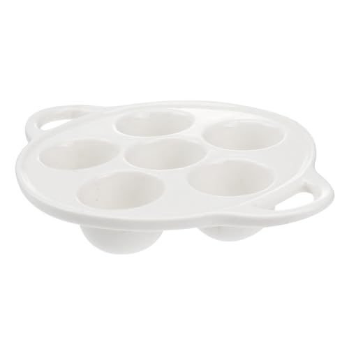 COLLBATH Keramik Escargot Backform Fächer Schneckenbackblech Ofenfest Mikrowellengeeignet für Meeresfrüchte Dessert Octopus Serviertablett Langlebig Spülmaschinenfest von COLLBATH
