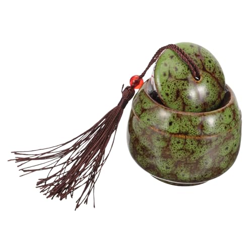 COLLBATH Keramik Urne für Haustierasche Kleine Versiegelte Urne aus Keramik für Katzen und Hundekremationen Kompakter Aufbewahrungsbehälter für Tierasche Andenken Grün COLLBATH Keramik Urne für Haustierasche Kleine Versiegelte Urne aus Keramik für Katzen und Hundekremationen Kompakter Aufbewahrungsbehälter für Tierasche Andenken Grün von COLLBATH