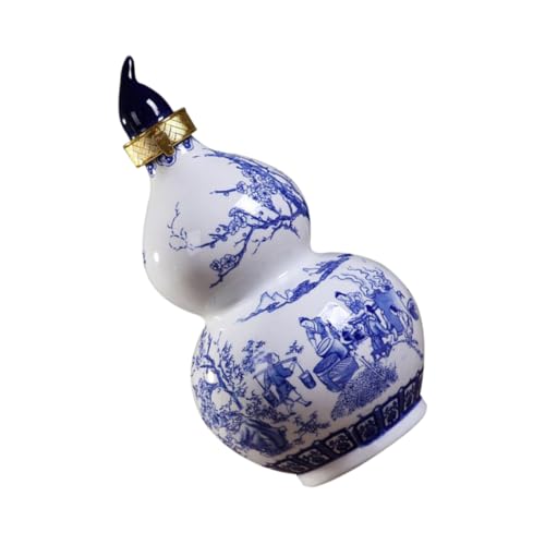 COLLBATH Keramik Weinflasche Sealed Wine Storage Container Haushalts Weintopf Traditioneller Gefäß für Weinaufbewahrung und Dekoration von COLLBATH