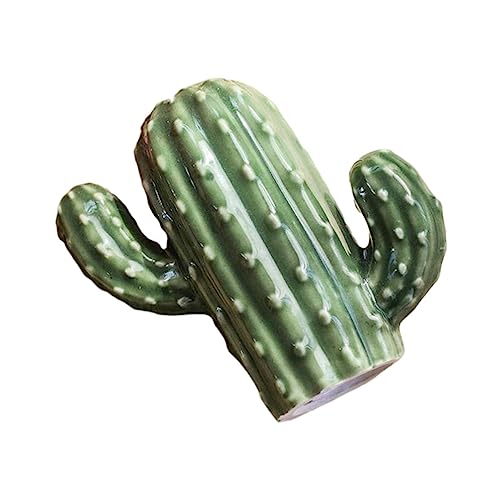 COLLBATH Keramik Zahnstocherhalter Kaktusform Kreativ Zahnstocherbox Organizer Tischdeko Geschenk Bpa frei Stilvoll und Praktisch für Zuhause und Küche von COLLBATH