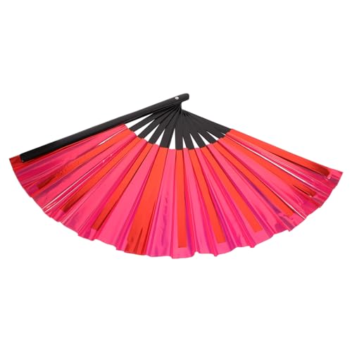 COLLBATH Klappbarer Handfächer in Chinesischem Stil aus Robustem PVC Leicht und Tragbar für Tanz Party Hochzeit und Bühnenaufführung Multifunktionaler Faltbarer Fan für Damen und COLLBATH Klappbarer Handfächer in Chinesischem Stil aus Robustem PVC Leicht und Tragbar für Tanz Party Hochzeit und Bühnenaufführung Multifunktionaler Faltbarer Fan für Damen und von COLLBATH