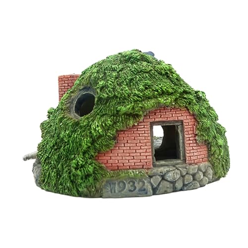 COLLBATH Kleine Harz Aquarium Deko Römische Säulen Ruinen Versteck Betta Garnelen Schutz Fischtank Dekoration Europäisches Schloss Design von COLLBATH