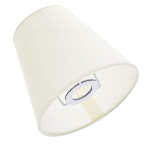 COLLBATH Kleiner Lampenschirm Macaron Stoff Lampenschirm für Deckenlampe Fassung Innenbereich Textil Vintage Stil von COLLBATH